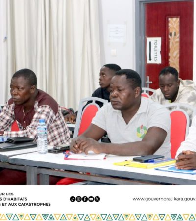 Kara : l’ANPC forme des artisans aux constructions résilientes