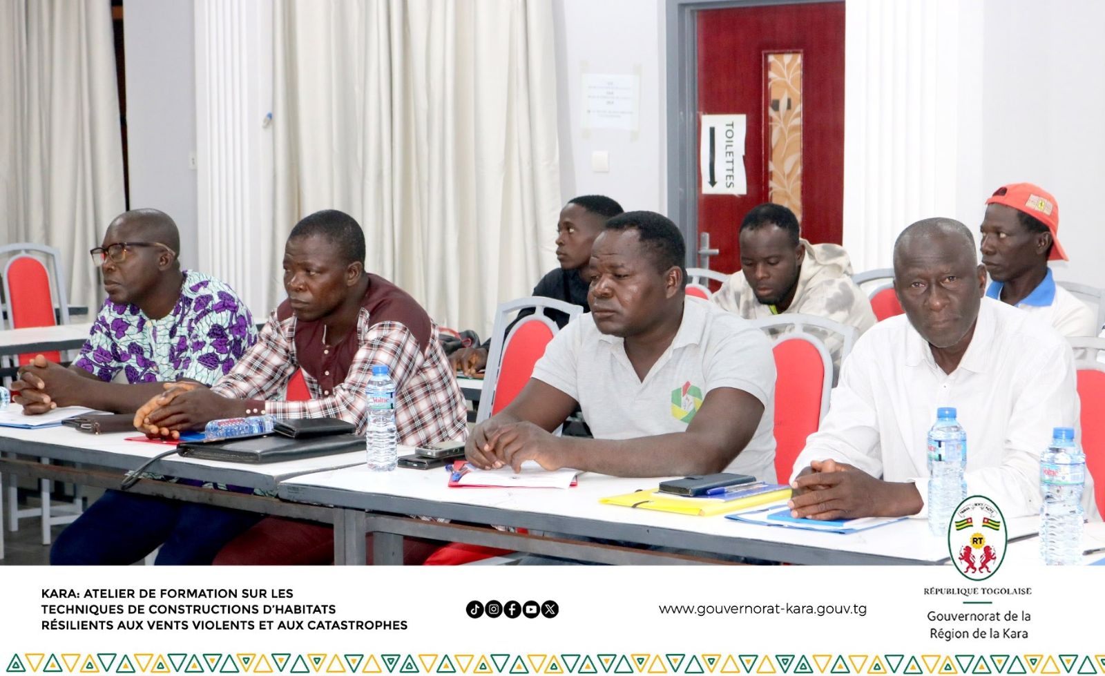 Kara : l’ANPC forme des artisans aux constructions résilientes